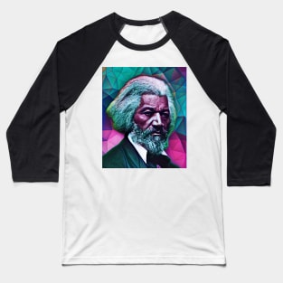 Frederick Douglass Portrait | Frederick Douglass Artwork 7 Baseball T-Shirt